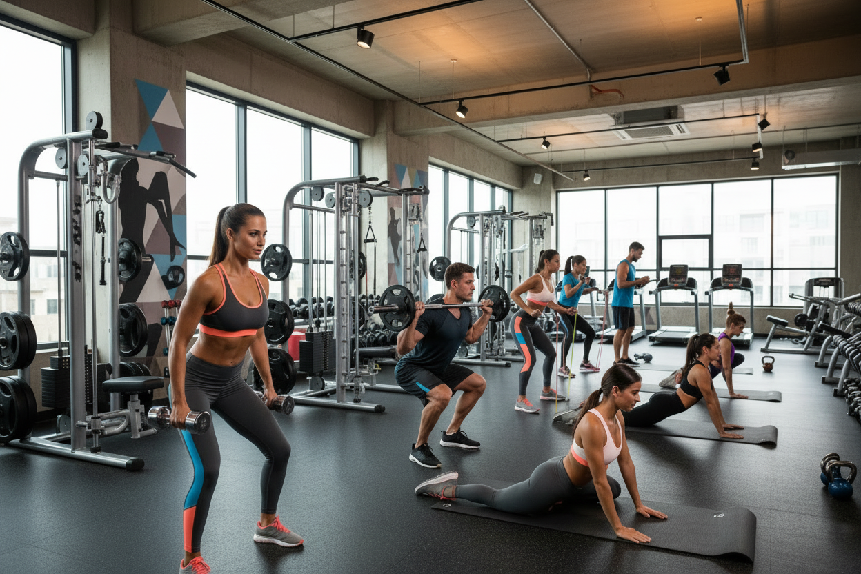 Quality enhanced gym image